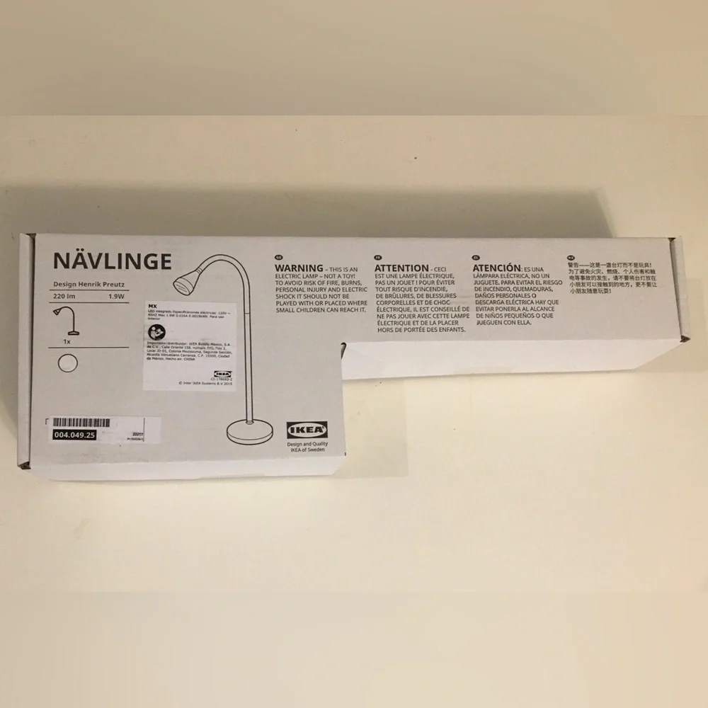 NWT IKEA Navlinge Work lamp. Brand New.